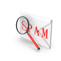 Envelope Magnify Glass Spam Color PNG & PSD Images
