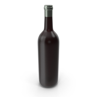 Classic Wine Bottle PNG & PSD Images