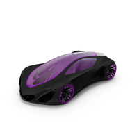 Futuristic Concept S-Class Vehicle Black PNG & PSD Images