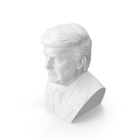 Plaster Bust Of Trump PNG & PSD Images