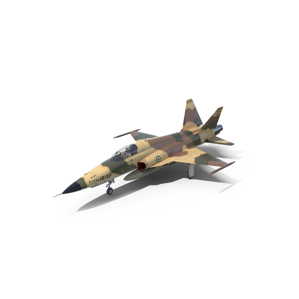 Iranian HESA Saeqeh Fighter Aircraft with Pilot PNG & PSD Images