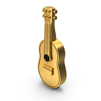 Guitar Icon Gold PNG & PSD Images