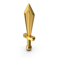 Sword Icon Gold PNG & PSD Images