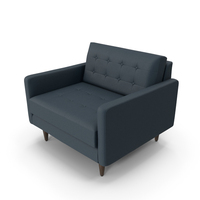 Eliot Chair prussian PNG & PSD Images