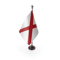 USA States Alabama Plastic Flag Stand PNG & PSD Images