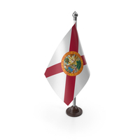 USA States Florida Plastic Flag Stand PNG & PSD Images