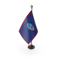 USA States Guam Plastic Flag Stand PNG & PSD Images