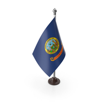USA States Idaho Plastic Flag Stand PNG & PSD Images