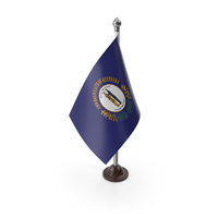 USA States Kentucky Plastic Flag Stand PNG & PSD Images