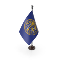 USA States Nebraska Plastic Flag Stand PNG & PSD Images