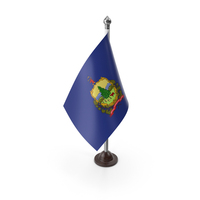USA States Vermont Plastic Flag Stand PNG & PSD Images