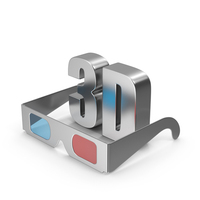 3d Glasses Metal PNG & PSD Images