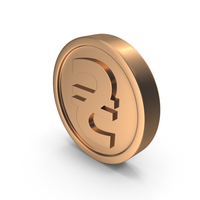 Coin 25 Ukrainian Hryvnia Bronze PNG & PSD Images