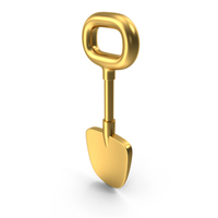 Shovel Gold Icon PNG & PSD Images