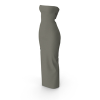 Maxi Dress With Slit PNG & PSD Images