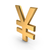 Japanese Yen sign PNG & PSD Images