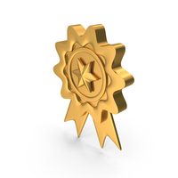 Christmas Star Decoration Icon Gold PNG & PSD Images