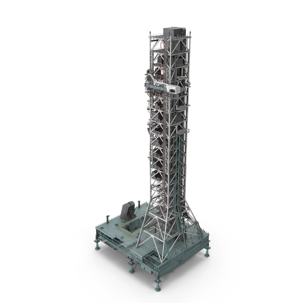 Industrial Launch Tower Platform PNG & PSD Images