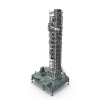 Industrial Launch Tower Platform PNG & PSD Images