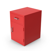 Red Metal Cabinet PNG & PSD Images