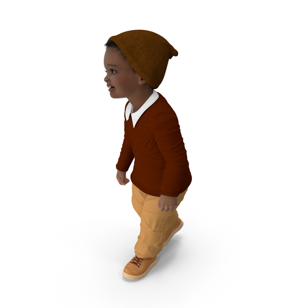 African Baby Boy Light Skin Outdoor Style Walking PNG & PSD Images