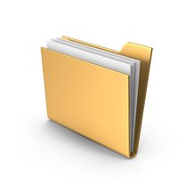 Folder File Metal PNG & PSD Images