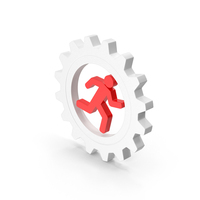 Gear Man Color PNG & PSD Images