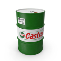 Castrol Oil Drum PNG & PSD Images