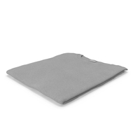 Folded Basic Crew Neck T-Shirt PNG & PSD Images