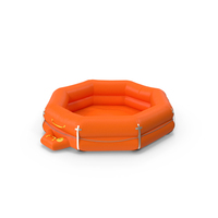 Emergency Inflatable Life Raft PNG & PSD Images