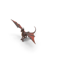 Dragon Fantasy Beast Standing PNG & PSD Images