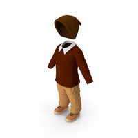 Outdoor Autumn Clothes for Boys PNG & PSD Images