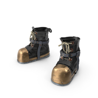 Vintage Diving Boots PNG & PSD Images