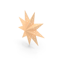 Hanging Christmas Paper Star Simple PNG & PSD Images