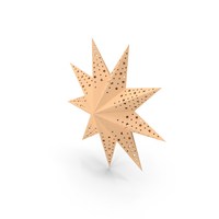 Hanging Christmas Paper Star Simple PNG & PSD Images