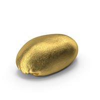 Coffee Bean Gold PNG & PSD Images