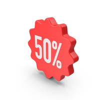 50 Percent Icon PNG & PSD Images