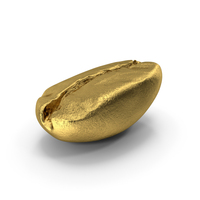 Coffee Bean Gold PNG & PSD Images