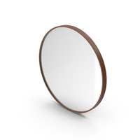 Wood Wall Mirror PNG & PSD Images