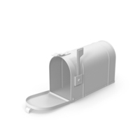Mailbox Open Empty Clay PNG & PSD Images