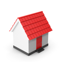 House Only Door Color Red PNG & PSD Images