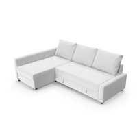 Friheten Corner Sofa (White) PNG & PSD Images