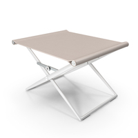 Folding Stool (Beige) PNG & PSD Images