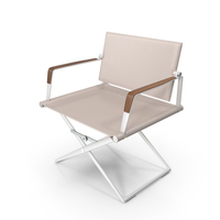 Folding Chair (Beige) PNG & PSD Images