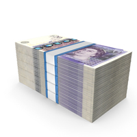 Money Currency Uk 20 pounds Lots Bill PNG & PSD Images