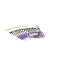 Money Uk 20 Pounds Bills PNG & PSD Images