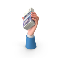 Raising Hand Win Uk 20 Pounds Money PNG & PSD Images