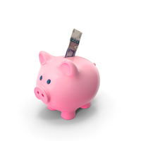 Single Uk 20 Pounds Note Save Piggybank PNG & PSD Images