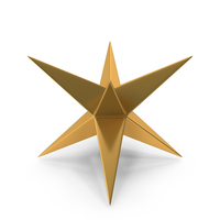 Star Decoration Icon Gold PNG & PSD Images