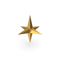 Star Decoration Icon Gold PNG & PSD Images